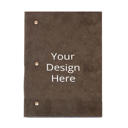 Grey Customized Leather Journal Diary