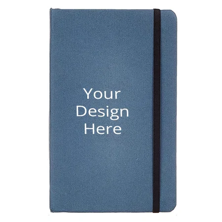 Blue Customized Classic Notebook Checkered