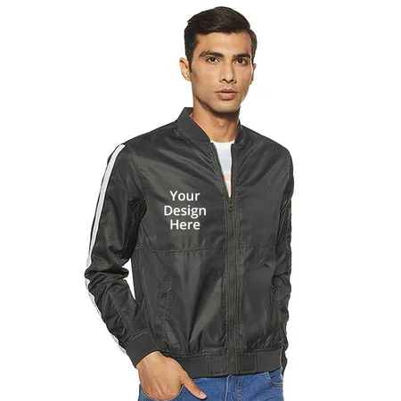 Green Customized Pepe Jeans Men's Blouson Jacket