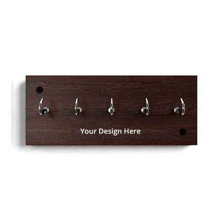 Wooden Customized Wooden Wall Mounted Key Holder/Hooks Stand for Home Office