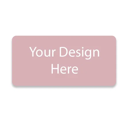 Pink and Sky Blue Customized Non-Slip Desk Pad, Waterproof PVC Leather Desk Table Protector, Ultra Thin Large Mouse Pad, Easy Clean Laptop Desk Writing Mat
