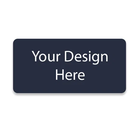 Navy Blue and Orange Customized Office Desk Pad, Ultra Thin Waterproof PU Leather Mouse Pad, Dual Use Desk Writing Mat for Office/Home (Sire - 80 x 40CM)