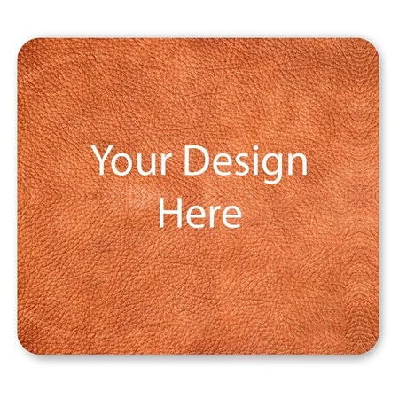 Brown Customized Mouse Pad, Large Printed Premium Waterproof Anti Skid Rubber Base for Desktop Laptop PC