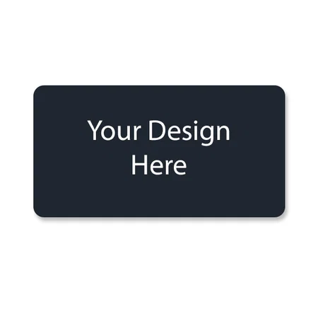 Navy Blue and Orange Customized Desk Mousepad Extended Waterproof Microfiber Gaming Keyboard Mouse Pad Pu Leather, Rectangle Dual Side Mouse Pad (Size - 60x30 cm)