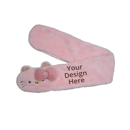 Alligator Designed Customized Kid's Winter Fleece Muffler &amp; Neck Wrap