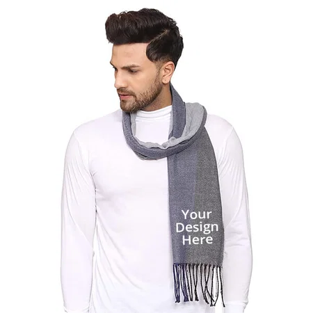 White-Grey Customized Muffler