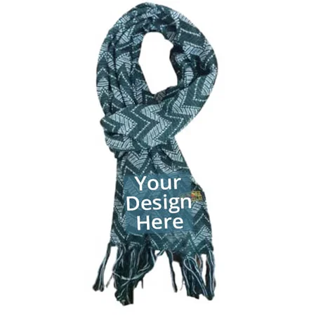 Green Customized Stylish Unisex Muffler