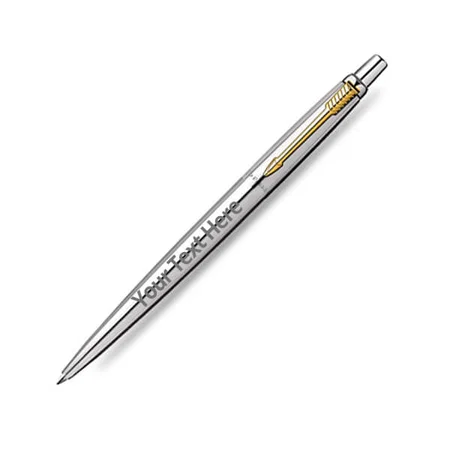Silver Customized Parker Jotter Stainless GT Ball Pen