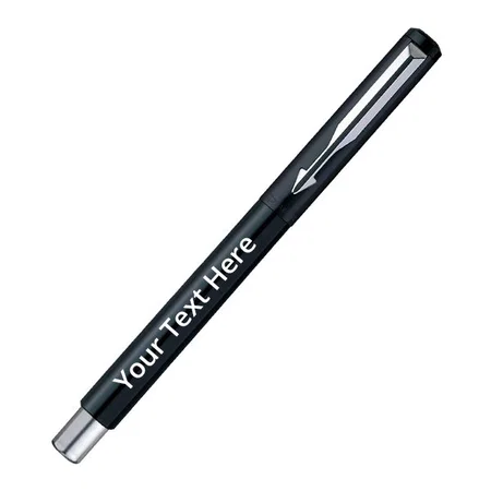 Black Customized Parker Vector Standard CT Roller Ball Pen