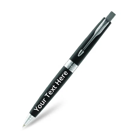Black Customized Parker Aster Lacquer CT Ball Pen