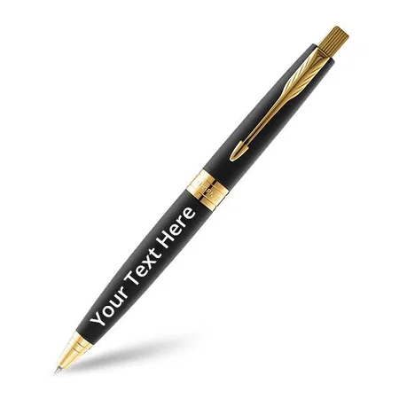 Black Customized Parker Aster Lacque GT Ball Pen