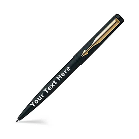 Matte Black Customized Parker Vector Ball Pen