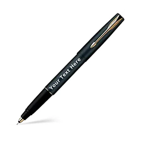 Matte Black Customized Parker Frontier Ball Pen