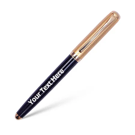 Black Customized Roller Ball Pen