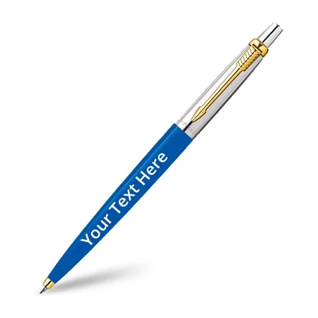 Blue Silver Customized Parker Jotter Standard Ball Pen with Swiss Knife