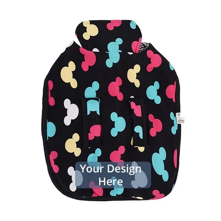 Black Customized Pet Dog Jacket with Soft Fleece for Small Dogs, Cats Comfortable Pet Clothes