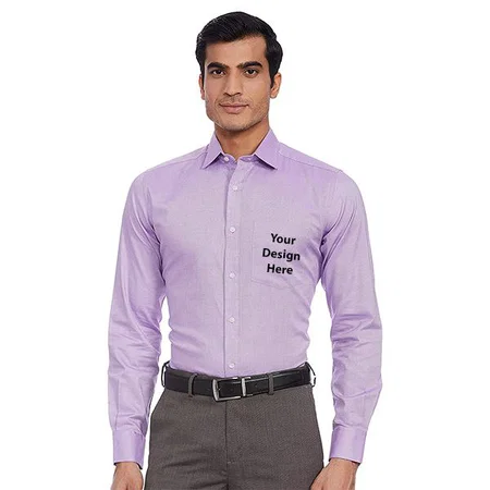 Purple Customized Park Avenue Men's Regular Shirt