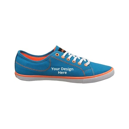 Blue Orange Customized Sparx Men Sneakers