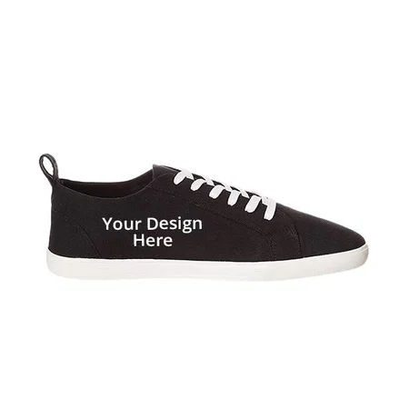 Black Customized Men's Sneaker