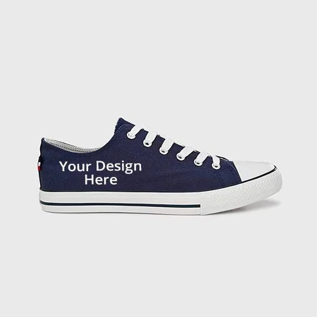 Blue Customized Men's Running Shoes