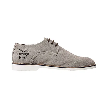 Beige Customized Men Sneakers
