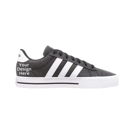 Black Customized Adidas Men's Walking Shoes