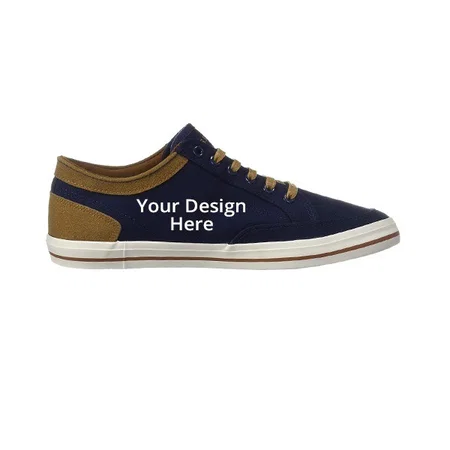 Black Brown Customized US Polo Association Men's Sneaker