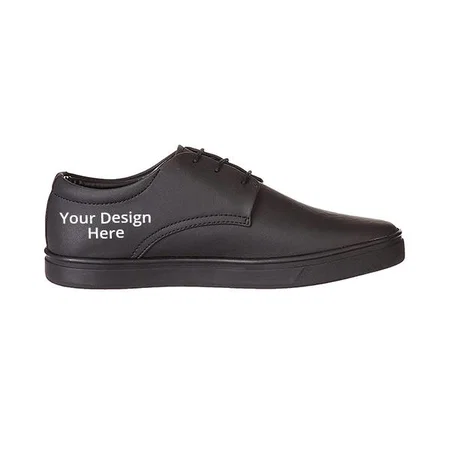 Black Customized Men's Sneakers