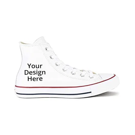 White Customized Women Stylish Lightweight Casual Sneaker Shoes