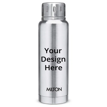 Silver Customized Milton Thermosteel Flask, 300 ml