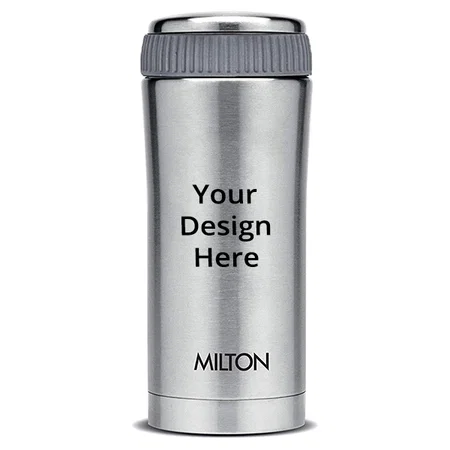 Silver Customized Milton Thermosteel Flask, 350ml