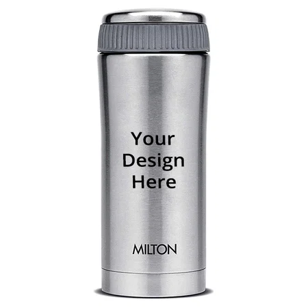 Silver Customized Milton Thermosteel Stainless Steel Flask, 420ml