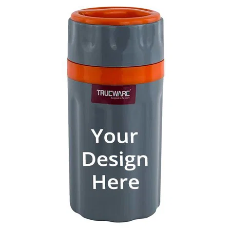 Grey Customized Stainless Steel Tuff Flask (500 ml)