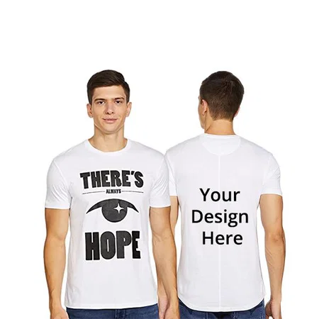 White Customized Levi's Men Printed Regular Fit T-Shirt