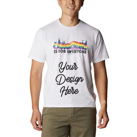 White Customized Graphic T-Shirt