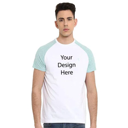 White Customized Red Tape Men's Regular Fit T-Shirt