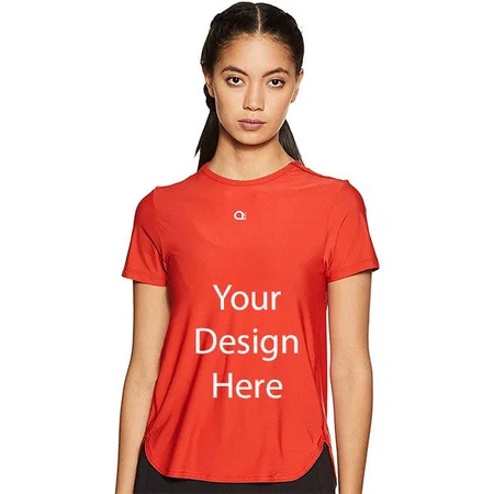 Red Customized Sports Lounge Tank Top