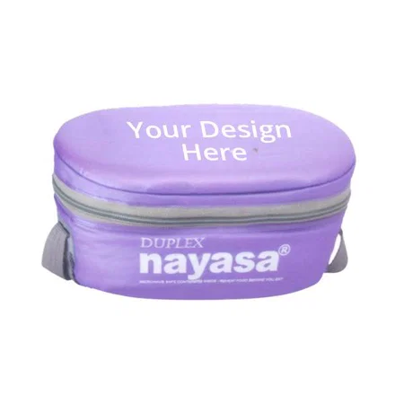 Purple Customized Thermoware Duplex Lunch Box