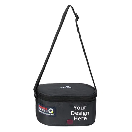 Black Customized Ecoline Q4, Electric Lunch Box -Capacity 1400 ml