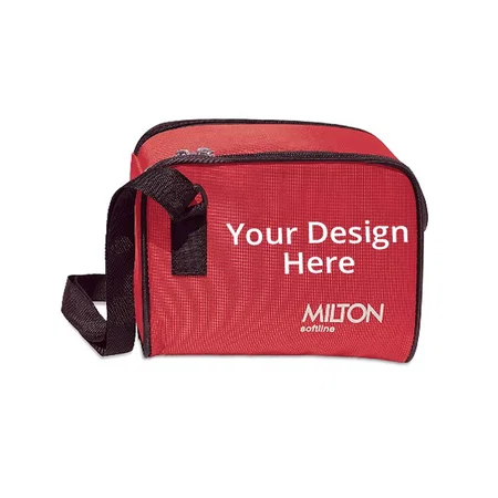 Red Customized Milton Plastic Tiffin Box, 4 Containers and 1 Tumbler