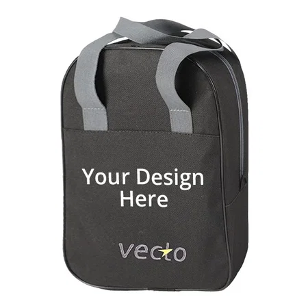 Black Customized Unisex Lunch Bag