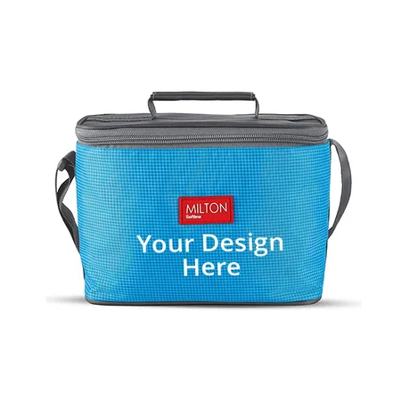 Blue Customized Milton Stainless Steel Insulated Tiffin, Set of 4 (3 Container and 1 Tumbler)