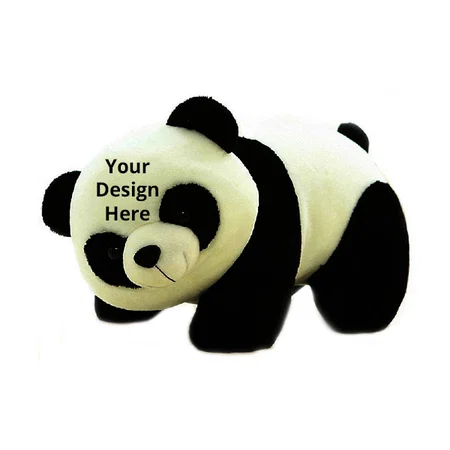 Black White Panda Customized Stuffed Soft Toy