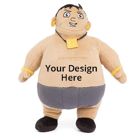 Brown Customized Chhota Bheem Kalia Plush Toy