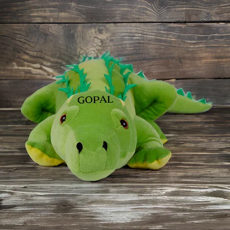 Green Customized Crocodile  Soft Toy for Kids Size - 72 cm