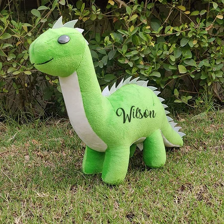 Green Customized Soft Stuffed Animal Dinosaur Toy, Stuffed Animal Soft Toys For Baby Kids (50 cm)