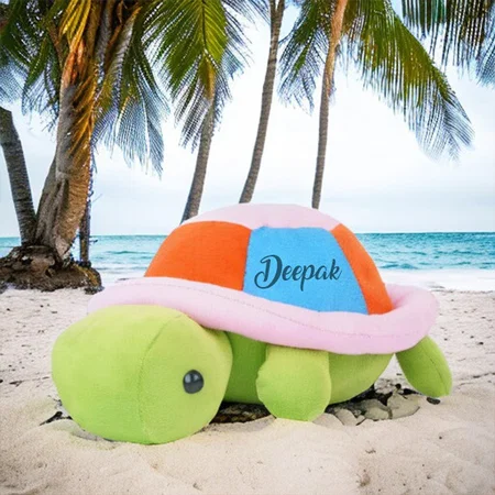 MultiColour Customized Soft Quality Huggable Cute Stuffed Toy - For Babies, Toddlers, Kids, Birthday &amp; Special Occasions - 27 cm Long