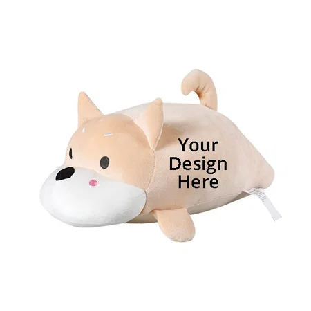 Brown Customized Soft Stuffed Animal Cute Toy 40 cm Great For Kids