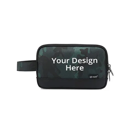 Black Customized Travel Pouch Toiletry Bag Shaving Kit Bag For Men Toiletry Bag For Women