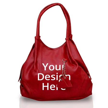 Red Customized Women's Style Handbag